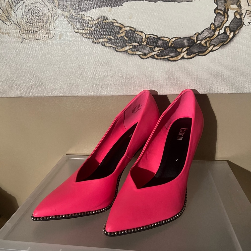 Bar lll Hot Pink Heels